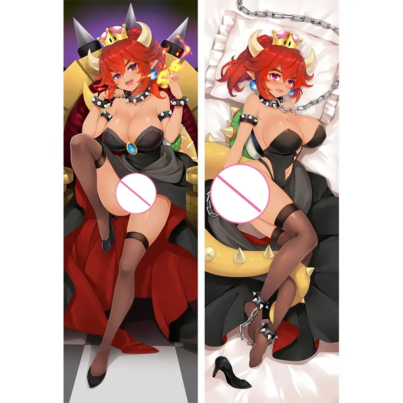 Сексуальная двухсторонняя наволочка с принтом Dakimakura аниме постельное белье