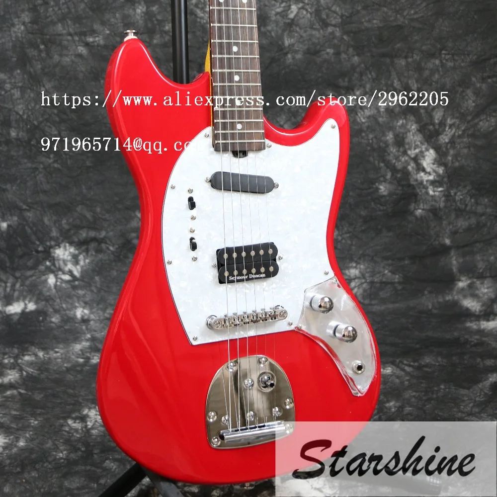 Starshine Mustang электрогитара SR-LST-026 винтажный тюнер розового цвета популярная электрогитара