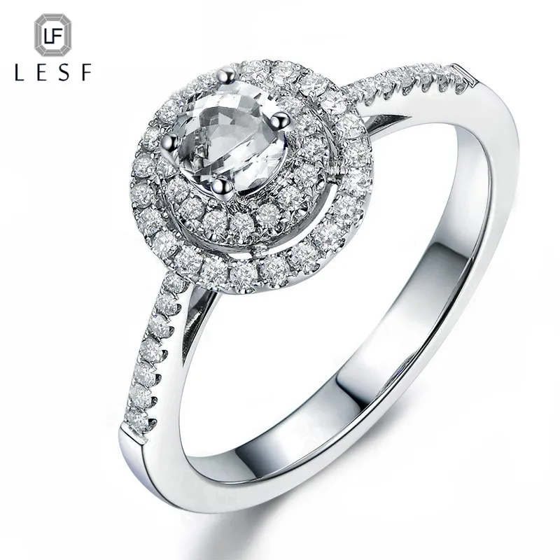 Женское Обручальное Кольцо LESF обручальное кольцо из стерлингового серебра 925