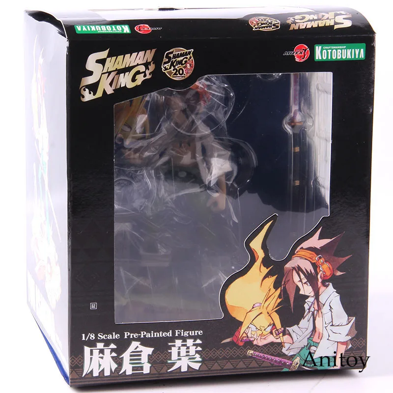 Kotobukiya ARTFX J аниме шаман король Yoh Asakura 1/8 масштаб Статуэтка из ПВХ фигурка Коллекционная модель игрушки