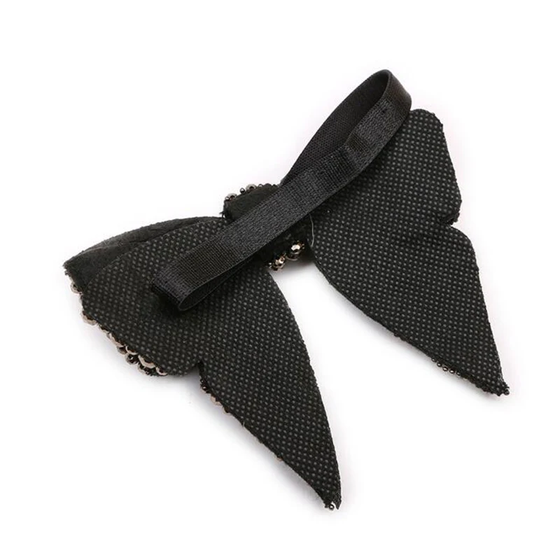 

1 Pair New Fashion Single Crystal Bowknot Hand-made DIY Butterfly knot shoe buckle Decorative Shoes Accessory Holiday Gift