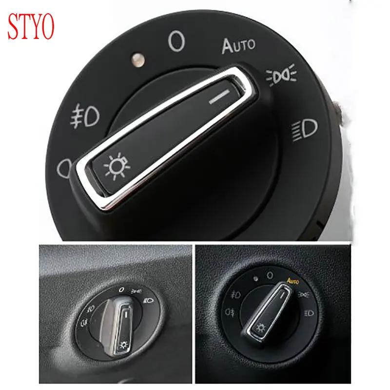 

STYO для VW GOLF 7 7,5 MK7 Touran Tiguan MK2 T-ROC Octavia A7 новый дизайн Автомобильная фара переключатель поддержка прибытия/выезда из дома
