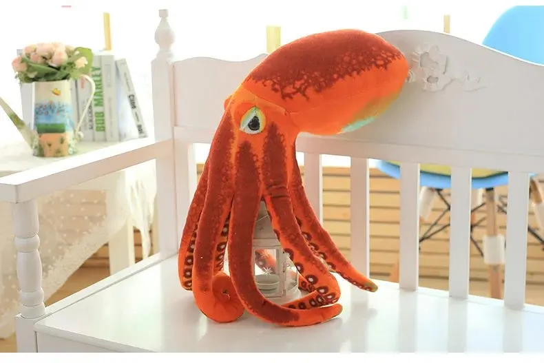 Kawaii плюшевый Осьминог игрушки куклы милая Подушка чучело спинка заднего сиденья мягкие игрушки для детей Рождество