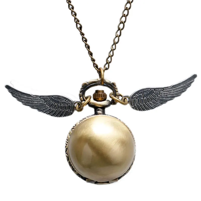 

Fashion Woman Lady Wings Antique Steampunk Pocket Watch