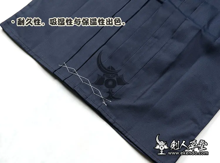 IKENDO.NET-HM011-BASIC T/C HAKAMA-75% полиэстер 25% хлопок все размеры японская kendo форма дно Кендо Хакама kendo обучение