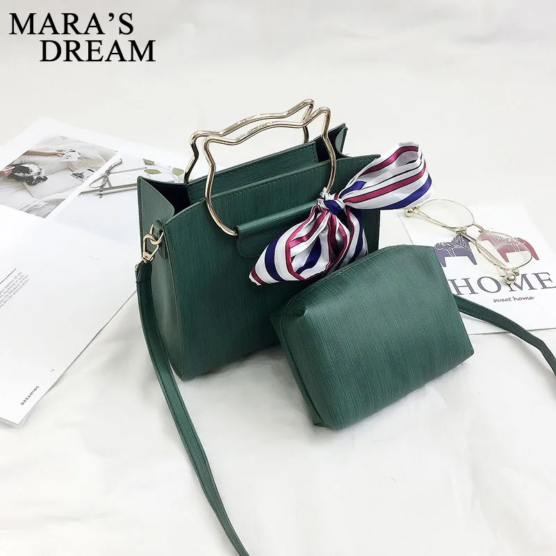 Mara's Dream 2018 дизайнерские милые женские кожаные сумки на плечо с верхними ручками