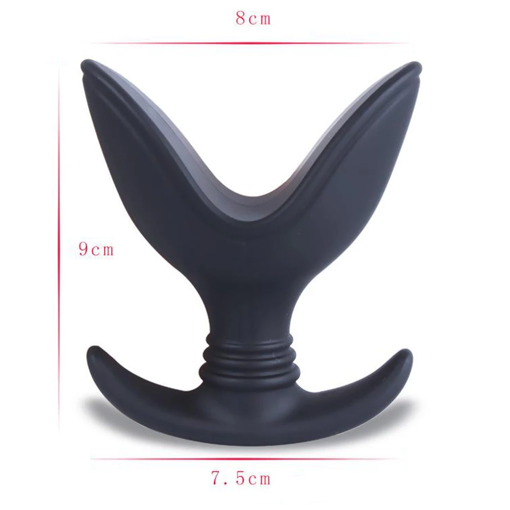 Silicone Anal Dilator Opening Butt Plug Expander Speculum Sex Toy For men Women Trainer for Couples Shop | Красота и здоровье