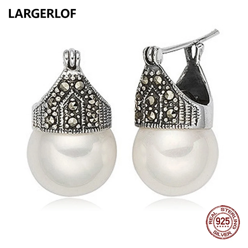 Женские серьги-подвески LARGERLOF серьги из серебра 925 пробы ED34033 | Украшения и