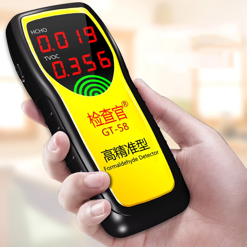 Высокоточный анализатор формальдегида HCHO TVOC бытовой цифровой тестер качества