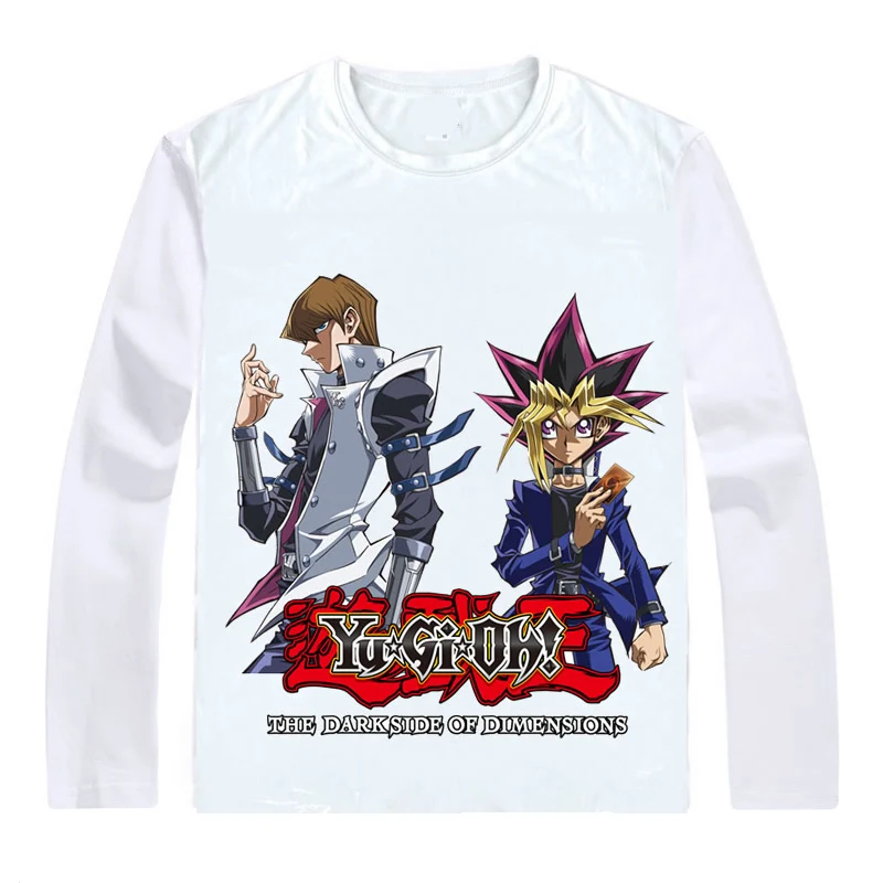 Style 18 Kaiba сэто Кайба футболка Duel Monsters Yuu Gi Ou Yu-Gi-Oh King of Games футболка Повседневная Винтажная футболка футболки с длинными рукавами и принтом - Цвет: Style 18