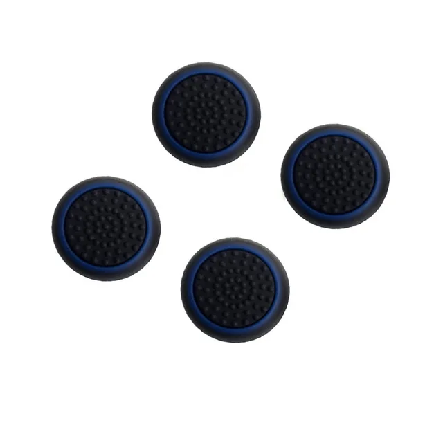 4 шт. силиконовые аналоговые ручки для джойстика PlayStation PS4 Pro Slim PS3 контроллер
