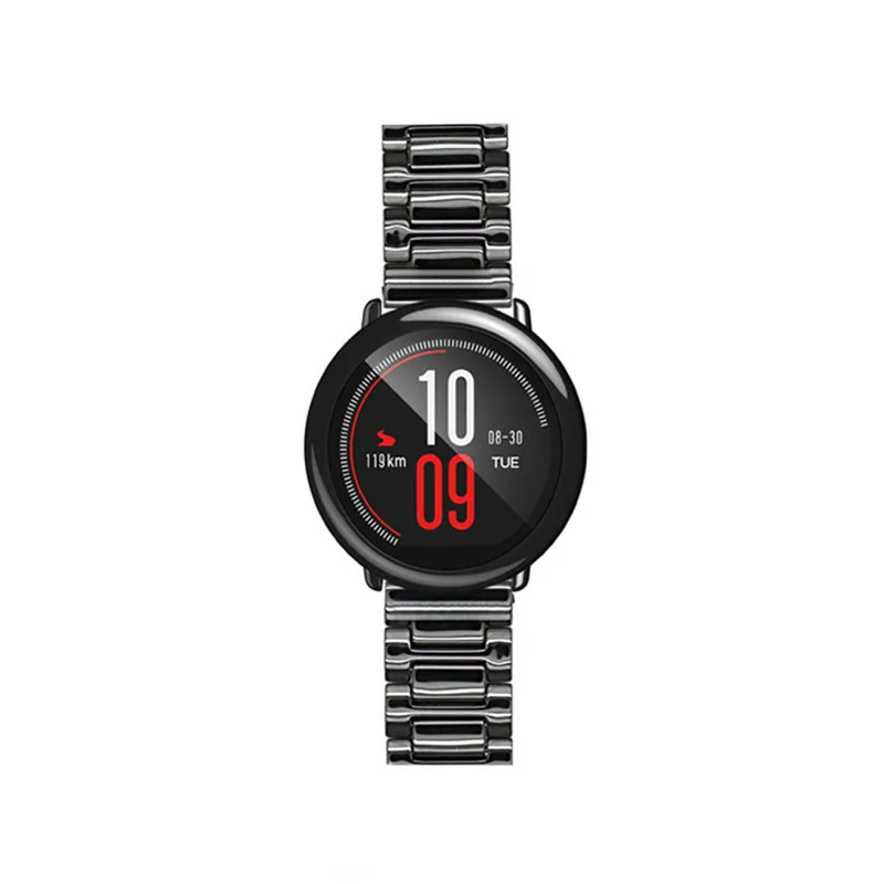 20 мм 22 мм Amazfit Bip Lite браслет Stratos Rhythm керамический ремешок для часов HuaweiGT Honor Magic Dream Band с 5 шт защитой экрана