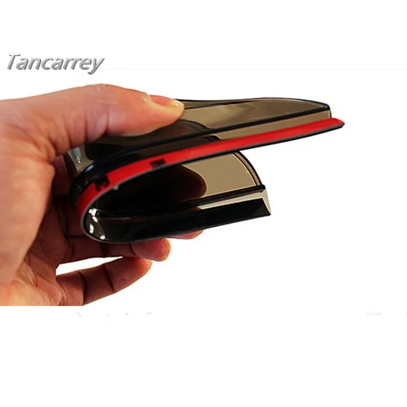 Car Styling PVC Rear View Mirror Sticker Rain Eyebrow for bmw x5 e70 touareg freelander 2 lada priora mazda 3 bk kalina | Автомобили и