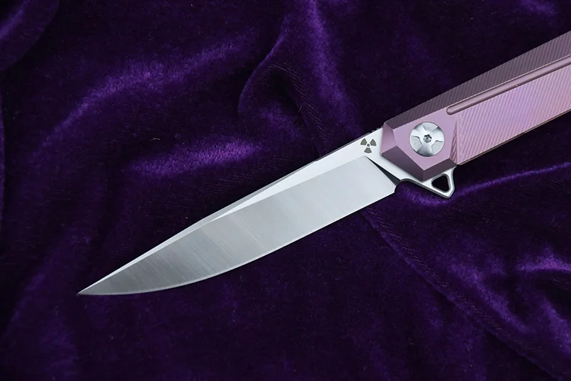 LEMIFSHE JK5311 Флиппер складной нож S35VN лезвие шарикоподшипник TC4 титановая ручка Охота Кемпинг Фрукты Ножи EDC инструменты
