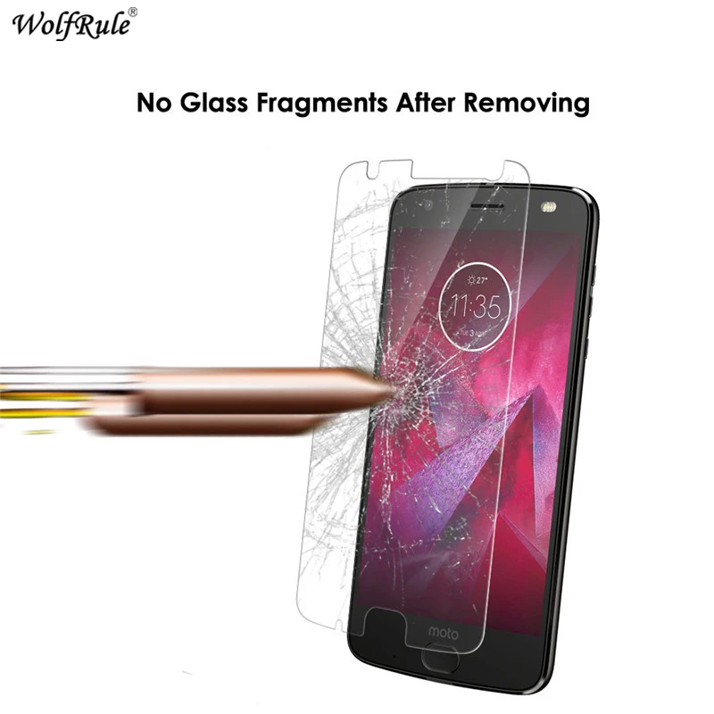 Закаленное стекло для Motorola Moto Z2 Force Защитная пленка телефона 2 шт. | Мобильные