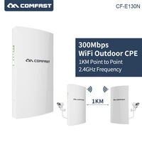 comfast 1km long range 300mbps 2 4ghz outdoor mini cpe wireless ap bridge wifi access point 5dbi wi fi antenna nanostation cpe