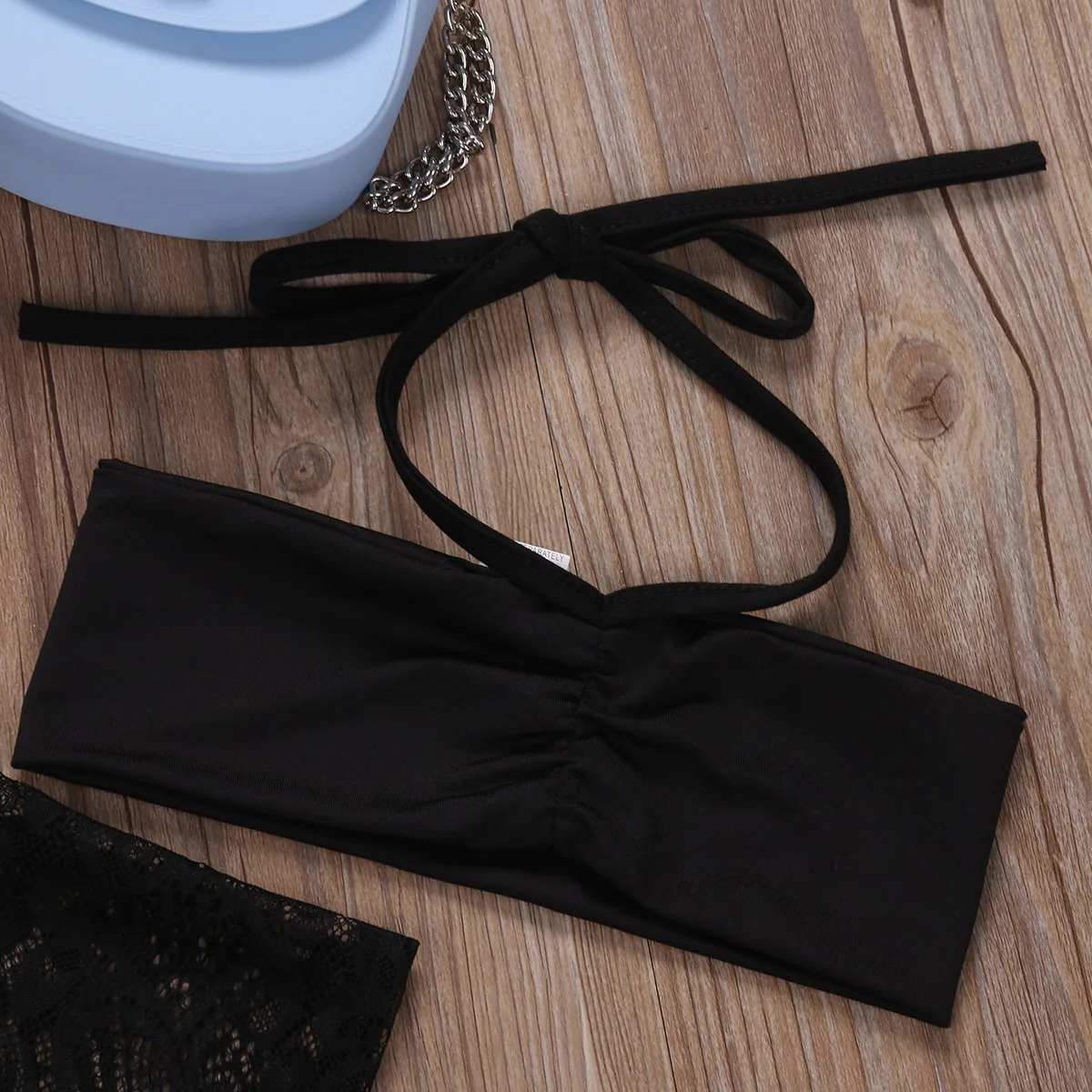 Новинка купальный костюм с вырезами для маленьких девочек комплект бикини