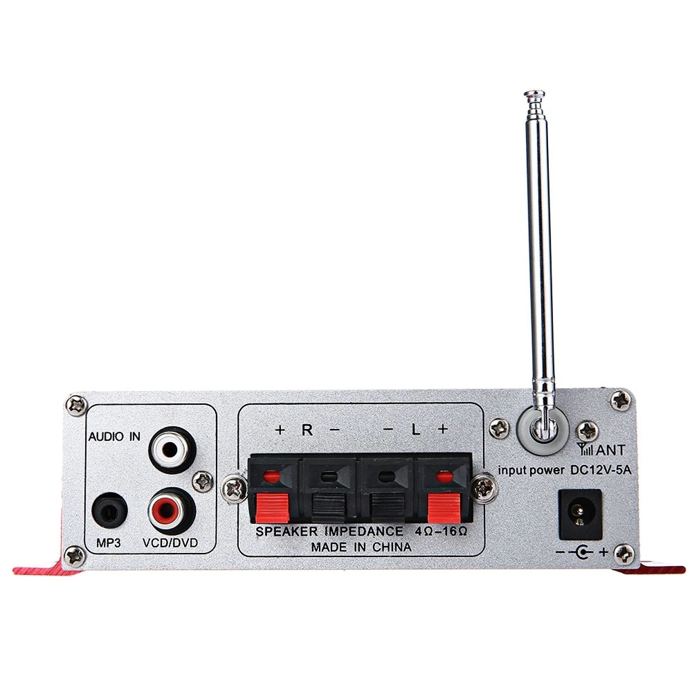 HY-502S 2CH Bluetooth Hi-Fi супер выход баса мощный стереоусилитель с пультом дистанционного