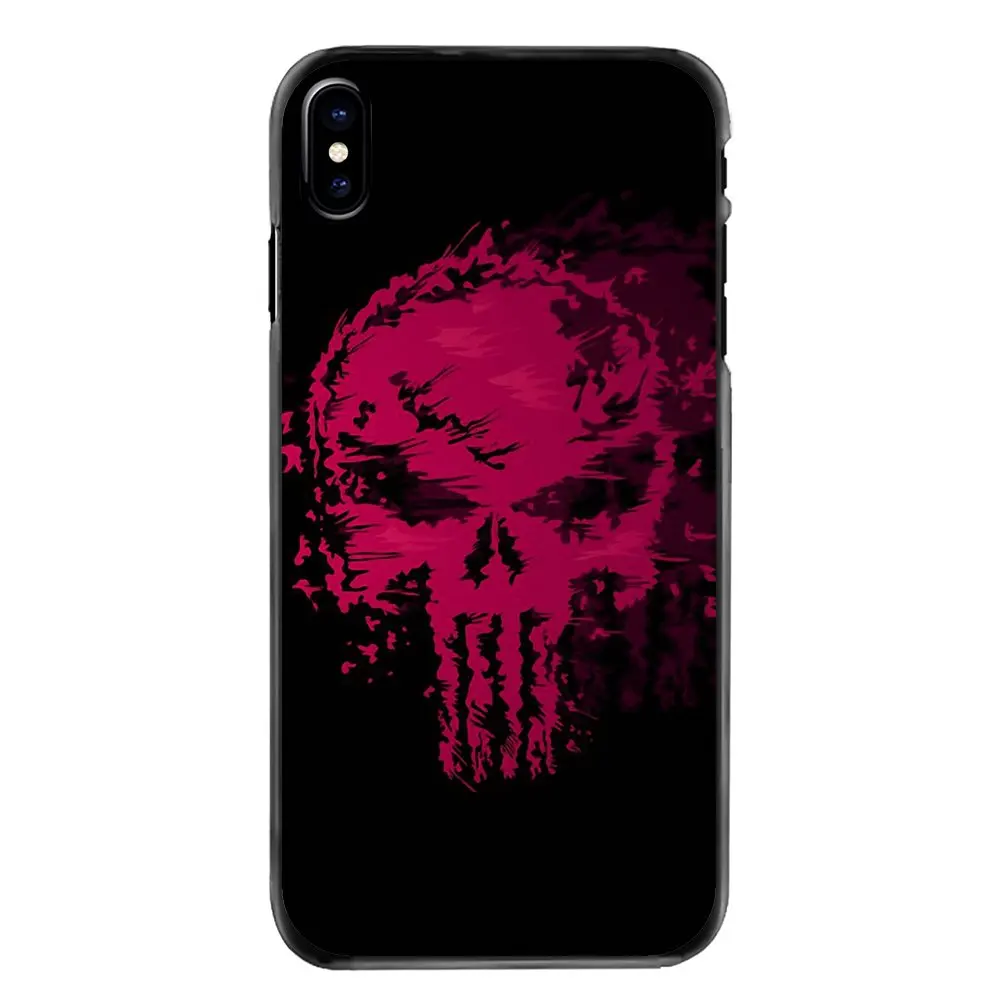 comic The Punisher Skull Metal Logo Poster For Samsung Galaxy A3 A5 A7 A8 J1 J2 J3 J5 J7 Prime 2015 2016 2017 Mobile Phone Cover |