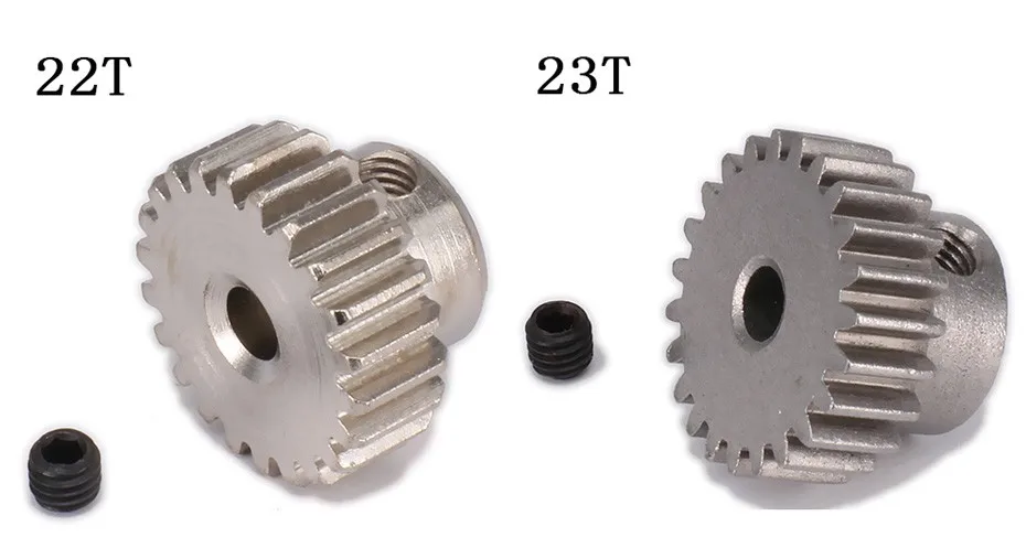 Зубчатые зубья шестерни HSP 1:10 18T 19T 20T 21T 22T 23T 24T 25T 26T 29T для радиоуправляемого автомобиля 0,6 апертура 3,2 мм части HPI Hi speed Axial