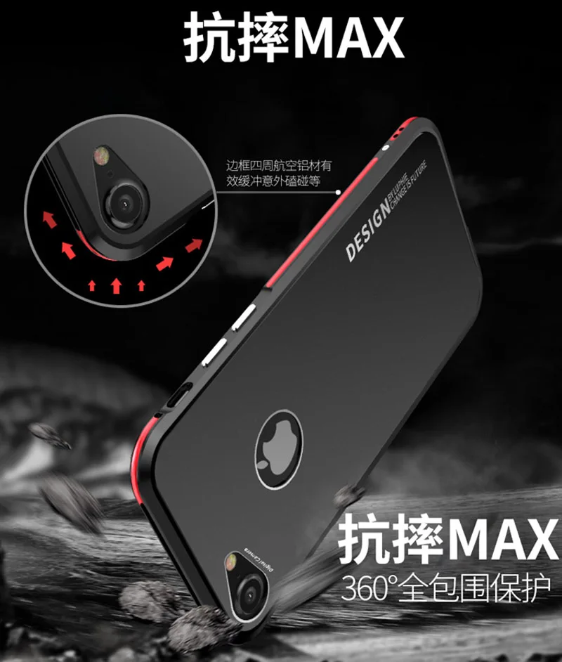 Металлический магнитный чехол для Apple iPhone 6, бампер, чехол, 6 Plus, 8 Plus, стеклянная крышка, броня, чехол для iPhone X, бампер, чехол, iPhone X