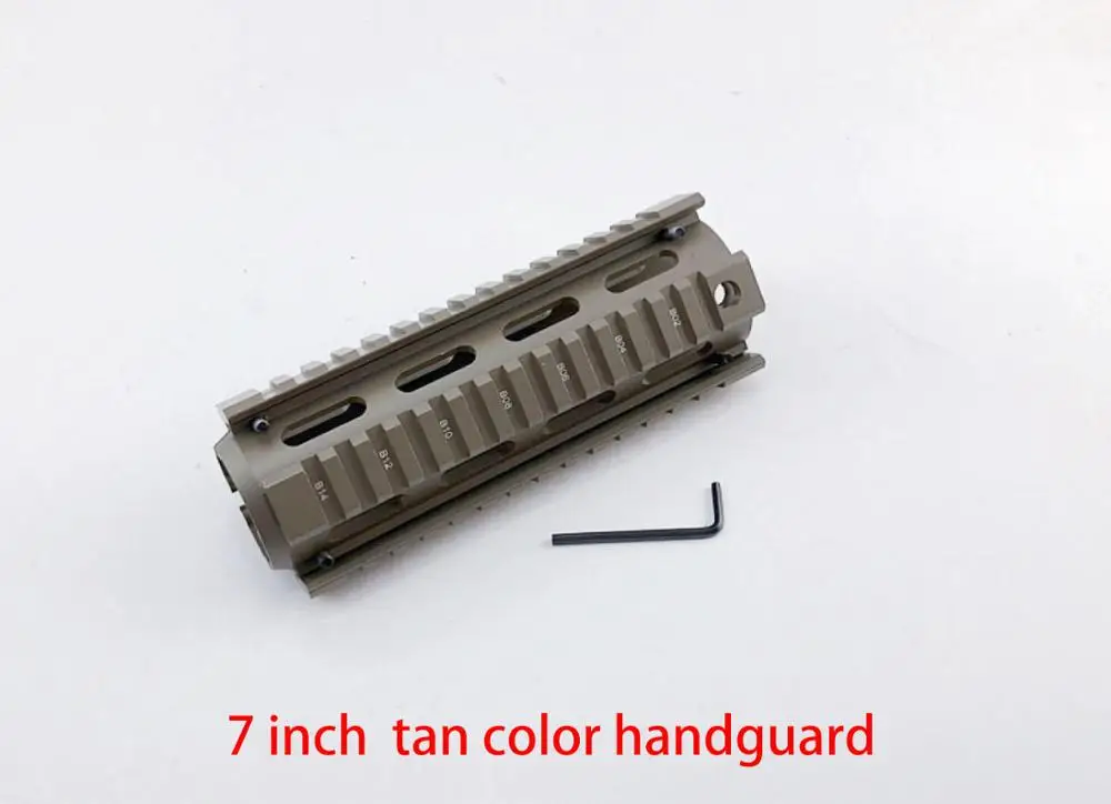 4 &quot7" 9 "дюймов handguard AR15 M4 M16 бесплатный поплавок Keymod Handguard Picatinny Rail для охоты