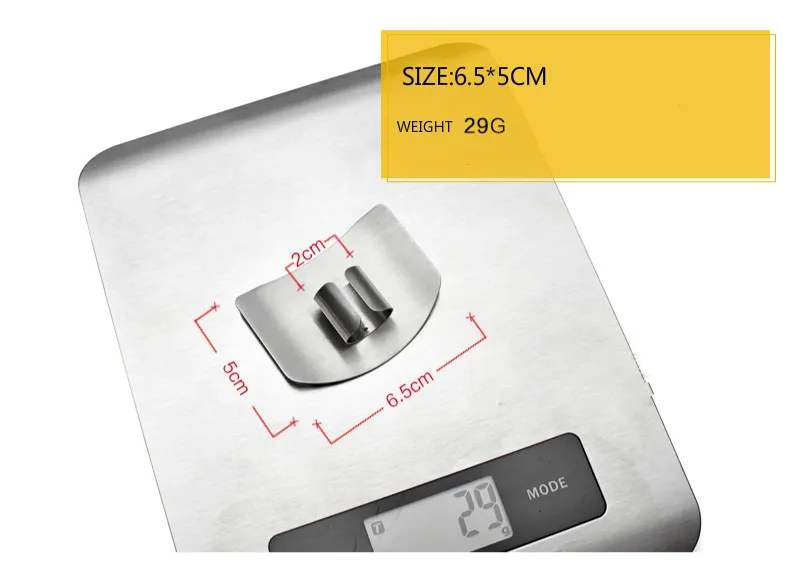 Защита для пальца из нержавеющей стали защита ручной резки защиты пальцев рук