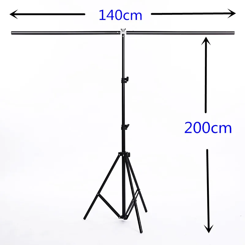 Металлическая подставка для фона с 3 зажимами 140 м X 200 см | Электроника