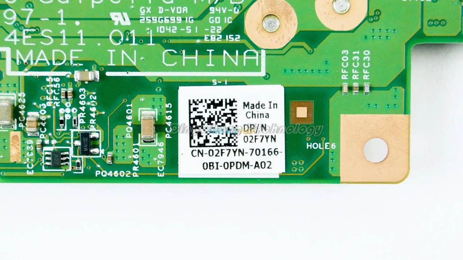 

Laptop Motherboard For Dell Vostro 3400 V3400 02F7YN CN-02F7YN HM57 09297-1 48.4ES11.011DDR3 Mainboard