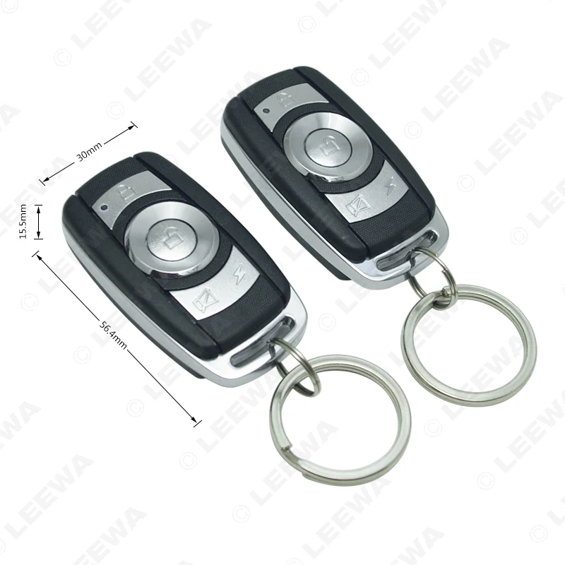 MOTOBOTS Car Alarm Security System Manual Reset Button Function Burglar Protection with 2 Remote Control #CA2224 | Автомобили и