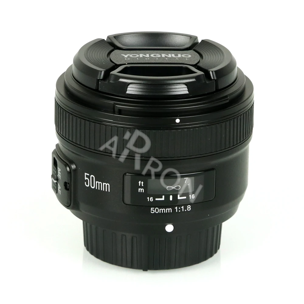 Оригинальный объектив YONGNUO YN 50 мм f/1 8 AF диафрагма YN50mm автофокус Большая для