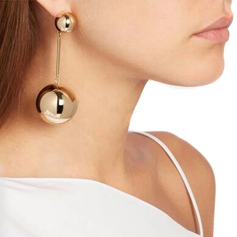 Женские серьги подвески с гладкой поверхностью в индийском стиле|earrings for women|earrings