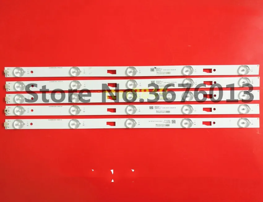 Светодиодная лампа с подсветкой для Toshiba 43L3500C 43L35CMC JLD43051235 140CS M 1 комплект = 8