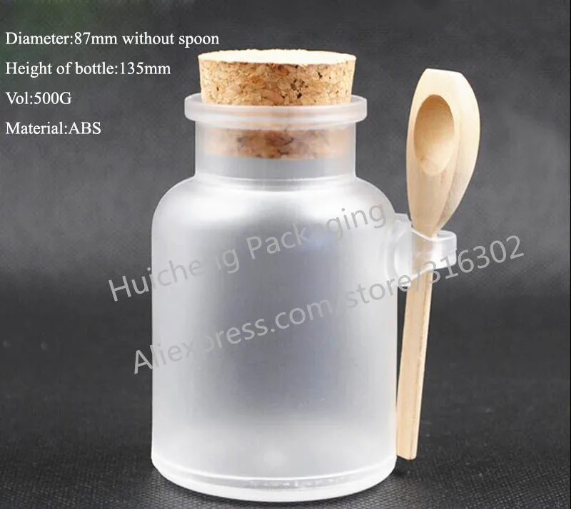 Круглый пластиковый контейнер ложка для порошка 12x500 г|bottles bulk|bottle pvcsalt lick |