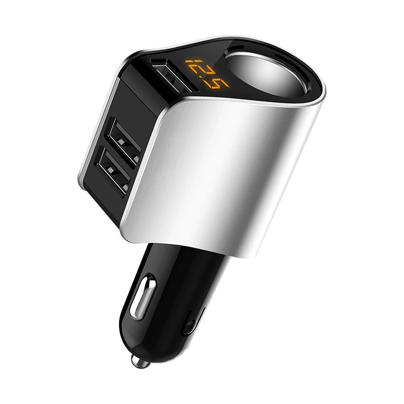 Tancredy розетка для автомобильного прикуривателя Разветвитель 3 USB Автомобильное