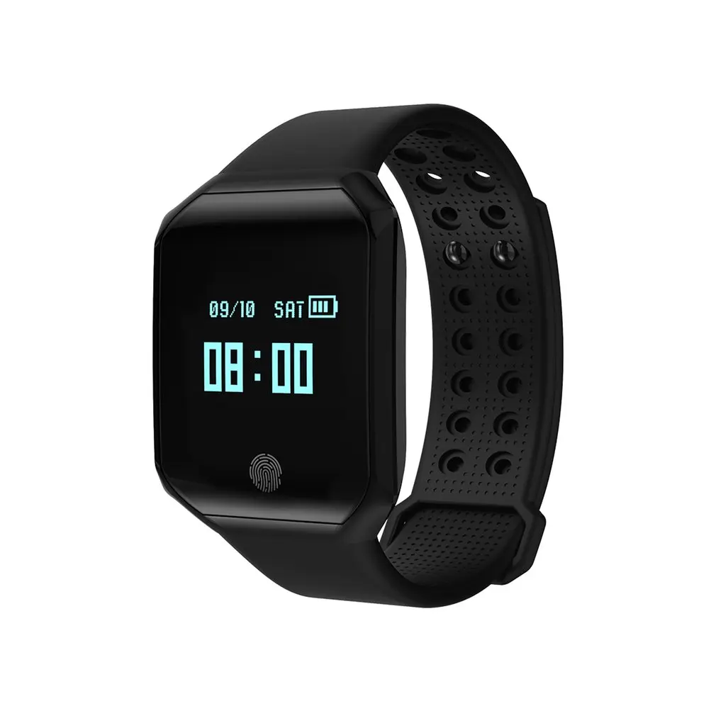 Z66 Smart Watch Heart Rate Blood Pressure Pulse Monitor Fitness Tracker Wristband Waterproof Bracelet 2018 Sales | Наручные часы