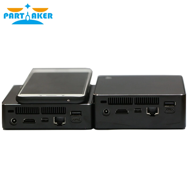 Причастник B15 Intel Core i7 8550U четырехъядерный Мини ПК M.2 NUC Win 10 игровой HDMI 4K HTPC UHD Graphics 620