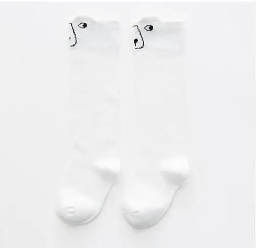 Детские гольфы для маленьких девочек и мальчиков Носки с рисунком кота кролика