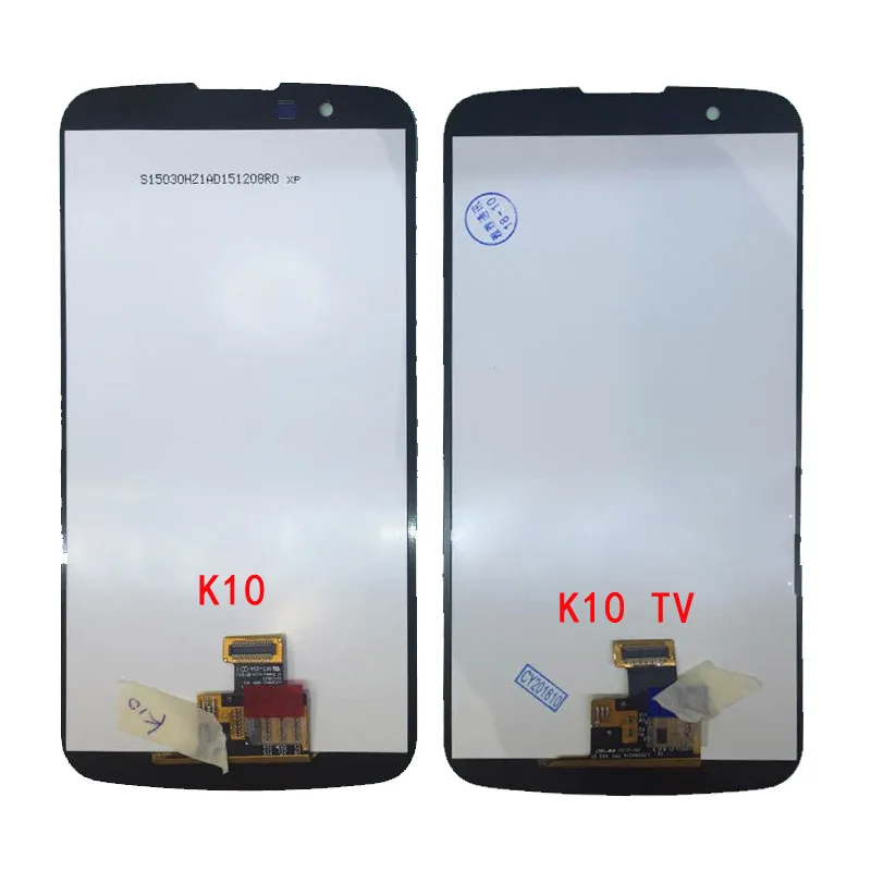 Полный ЖК-дисплей для LG K10 K410 K420 с кодирующий преобразователь сенсорного экрана в