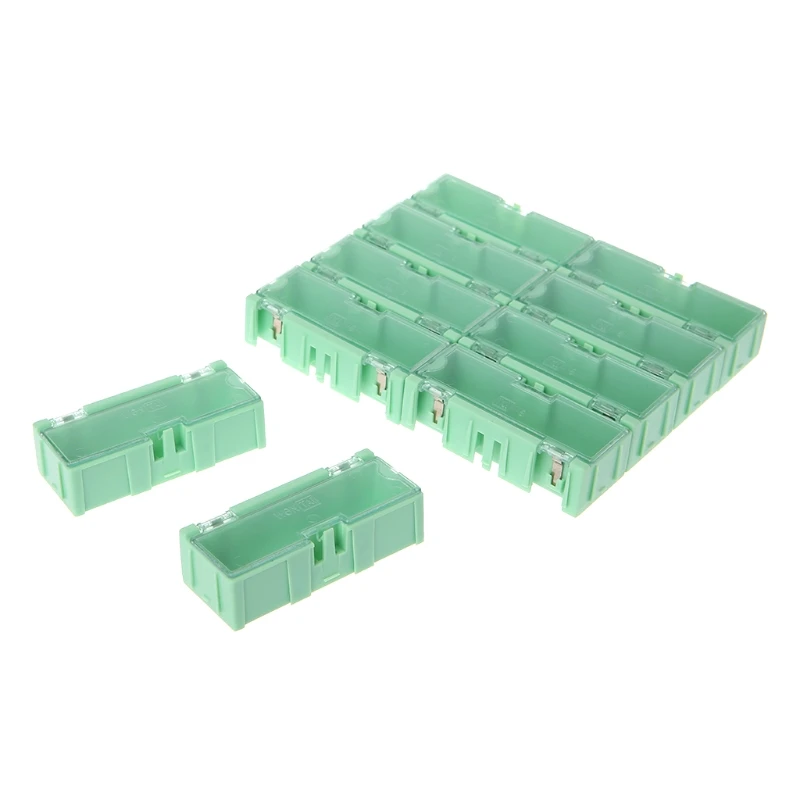 Мини SMD SMT электронная коробка IC электронные компоненты чехол для хранения