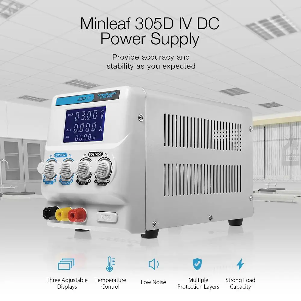 Мини Регулируемый цифровой источник питания постоянного тока 30 V 5A лаборатории импульсный источник питания 220 V-240 V Регулируемый источник питания постоянного тока