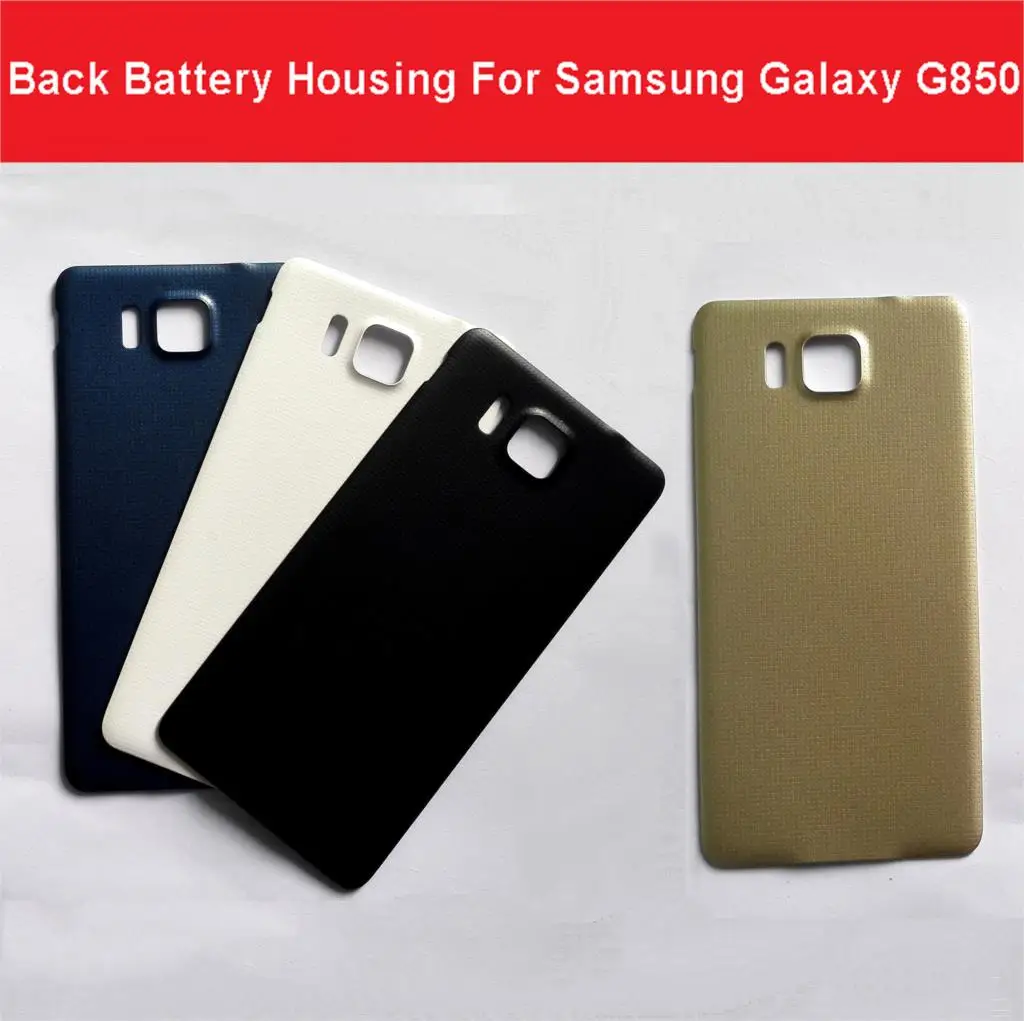 Оригинальная задняя крышка батарейного отсека для Samsung Galaxy Alpha G850 G850F задний