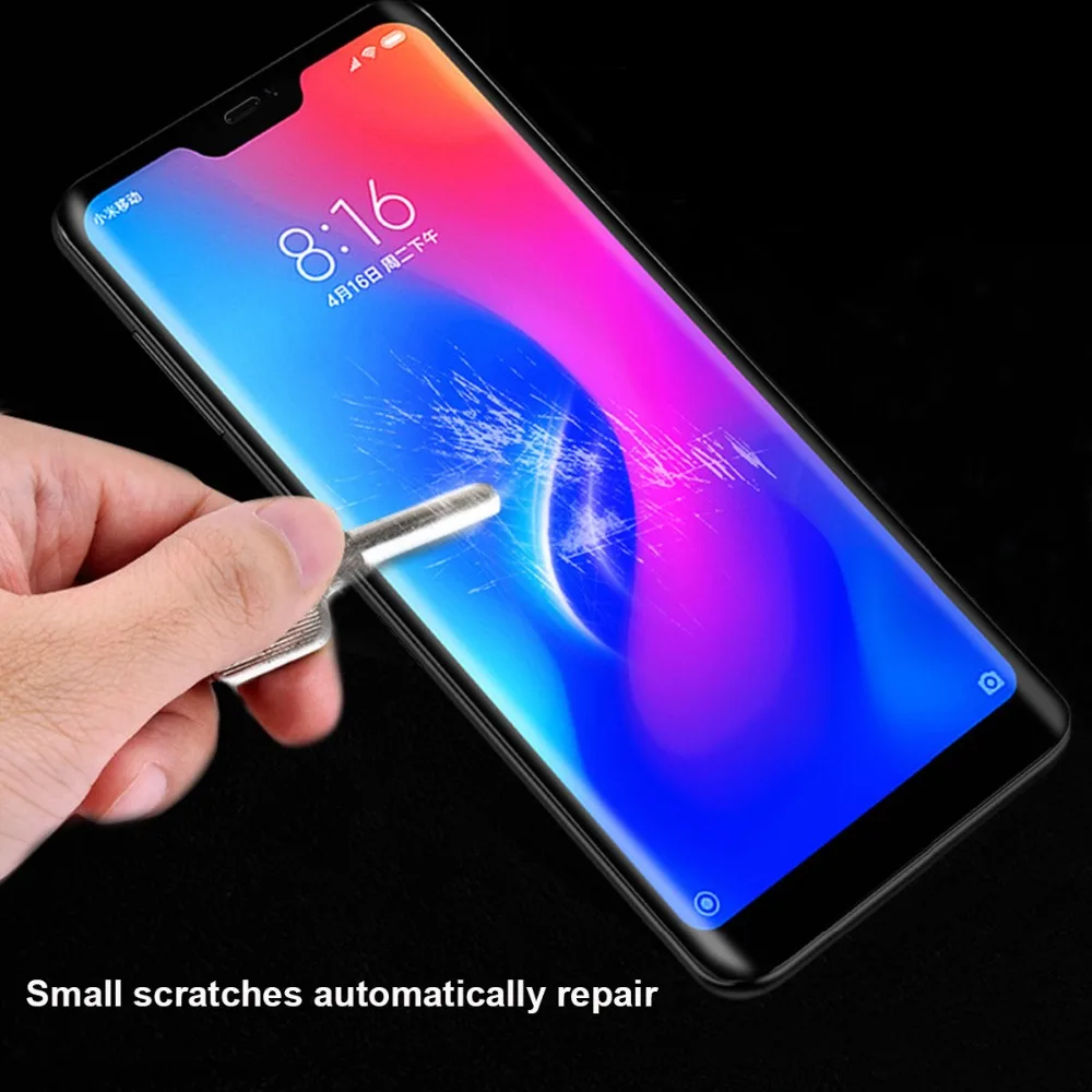 Мягкая Гидрогелевая Защитная 3d пленка с полным покрытием экрана для Redmi 5 Plus 6 6A Pro