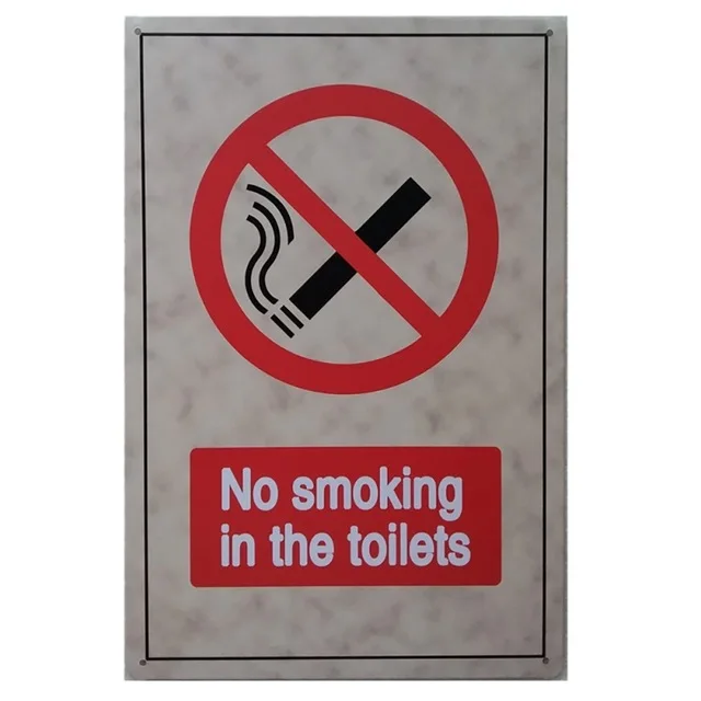 Retro European-style Warning Signs Metal Painting Home Wall Art Bar Craft Personality Iron Sheet | Дом и сад