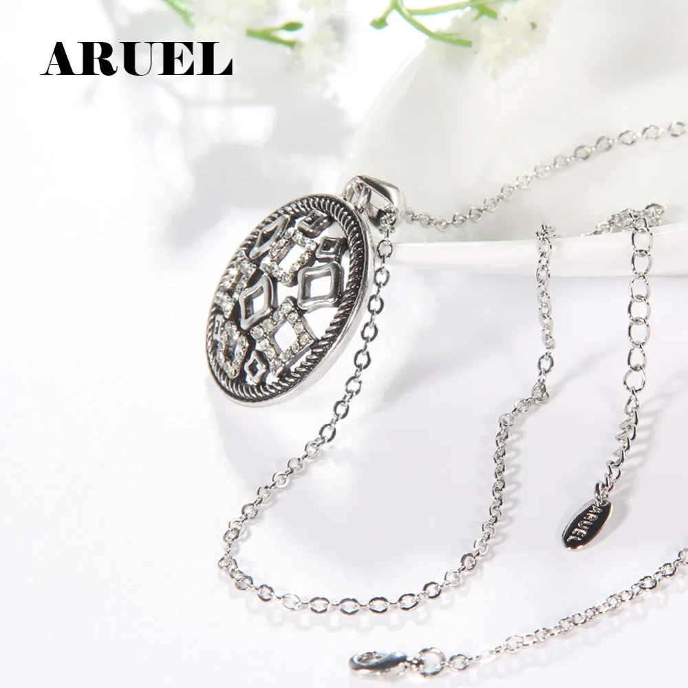 Aruel Мода Посеребренная/золото женщин решений австрийский хрусталь вечерние