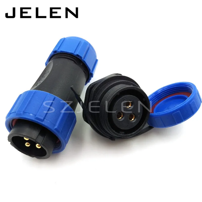 SP21 не требует сварки водонепроницаемый разъем 3 контактный и светодиодный кабеля