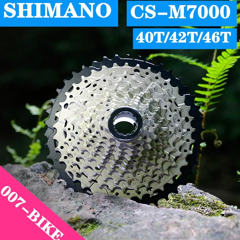 Shimano SLX CS M7000 11 42T скоростной велосипед велосипедный 11V кассета 40T 46T Speed 46T|Храповик