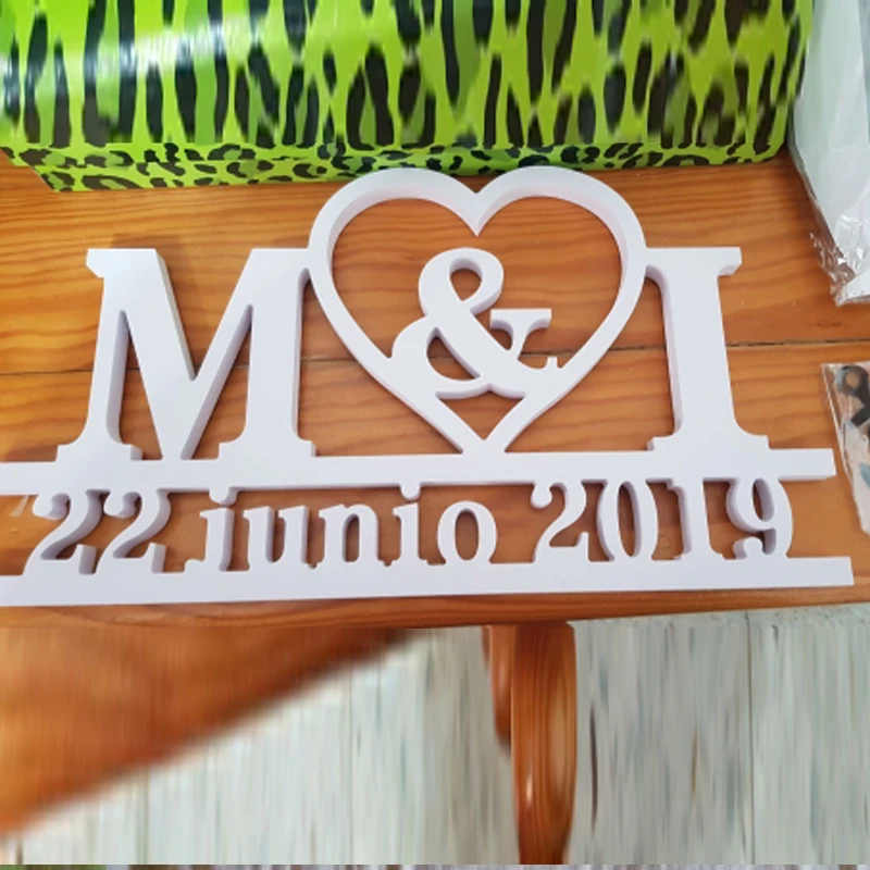 Деревянный буквы надпись-подставка знак индивидуальное необработанное ДВП