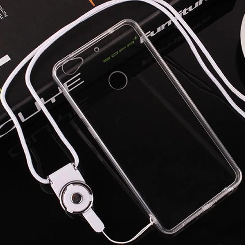Cover Mobile Phone Case For LEECO Letv Le 1s LE One S x500 Transparent Dust plug Lanyard TPU Silicon Side Hard Panel Back Shell |