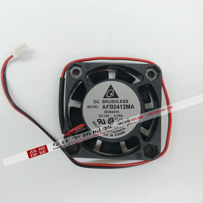 Двухпроводной охлаждающий вентилятор для сервера Delta Electronics AFB0412MA DC 12 В 0.10A 40x40x10 мм